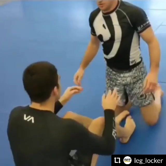 Some black magic by Frank Rosenthal.
 Butterfly guard pass into inside sankaku.