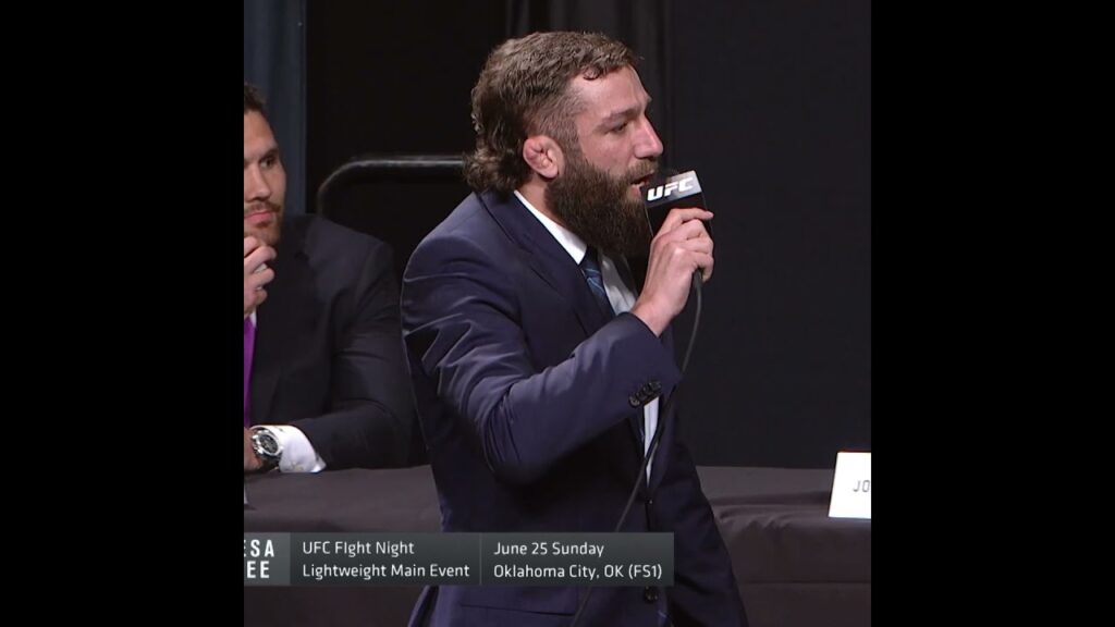 Sometimes UFC Presser get WILD 🤯 #ufc