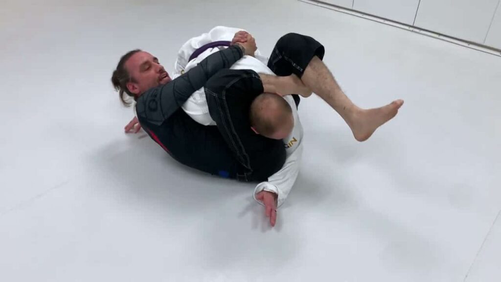 Spider Guard Reverse triangle choke