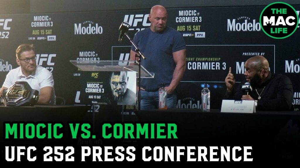 Stipe Miocic and Daniel Cormier talk personal rivalry | UFC 252 Press Conference