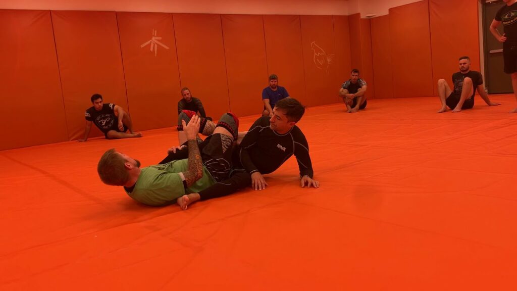 Straight Ankle Lock Set Up with an Alternative Grip