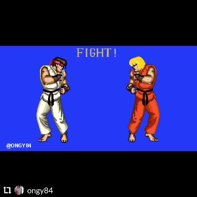 Street Fighter 2: double guard pull edition  . . Awesome work by Ongy84