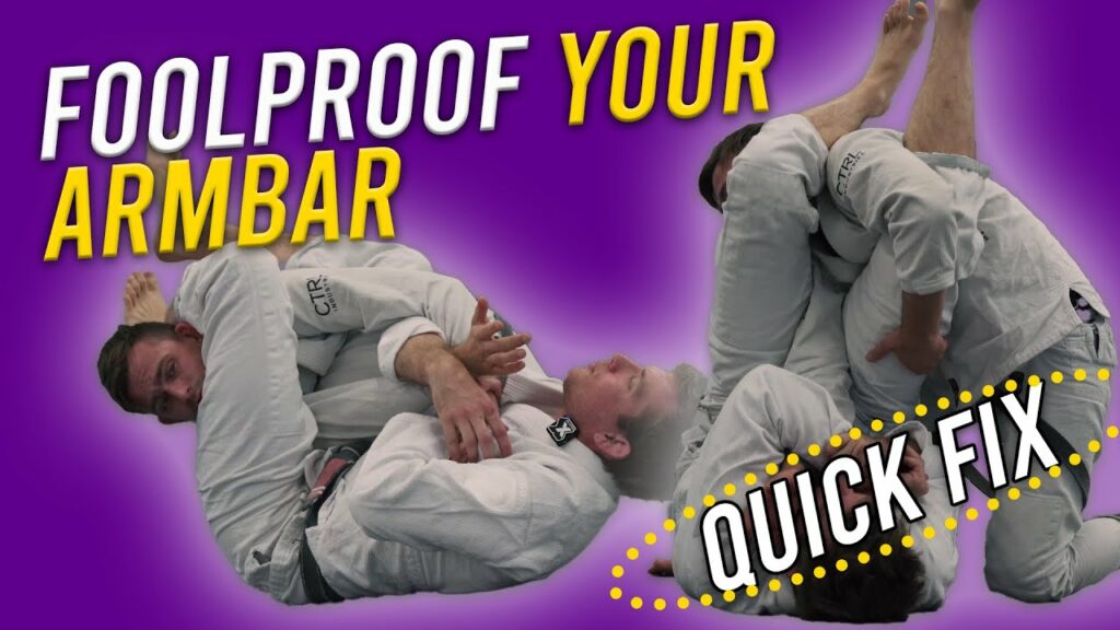 Struggling With Armbars? Foolproof it with this Quickfix