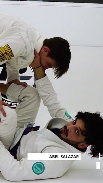 Sweep and Collar Choke starting from De La Riva | Pablo Silva - Abel Salazar