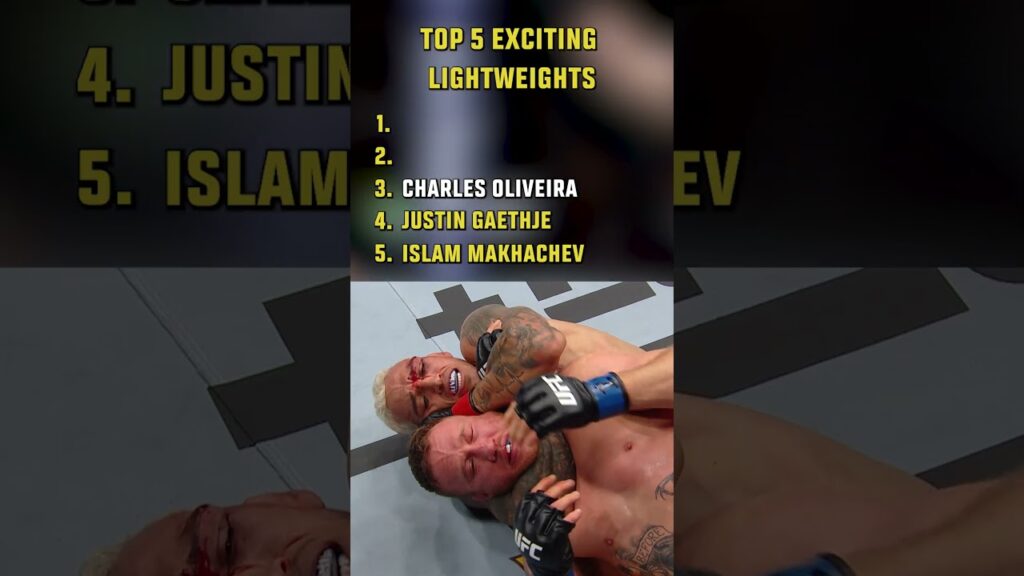 TOP 5 ENTERTAINING LIGHTWEIGHTS 🚨 #ufc