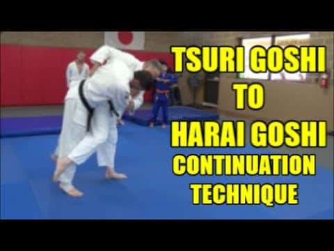 TSURI GOSHI TO HARAI GOSHI A Natural Continuation of Two Throws