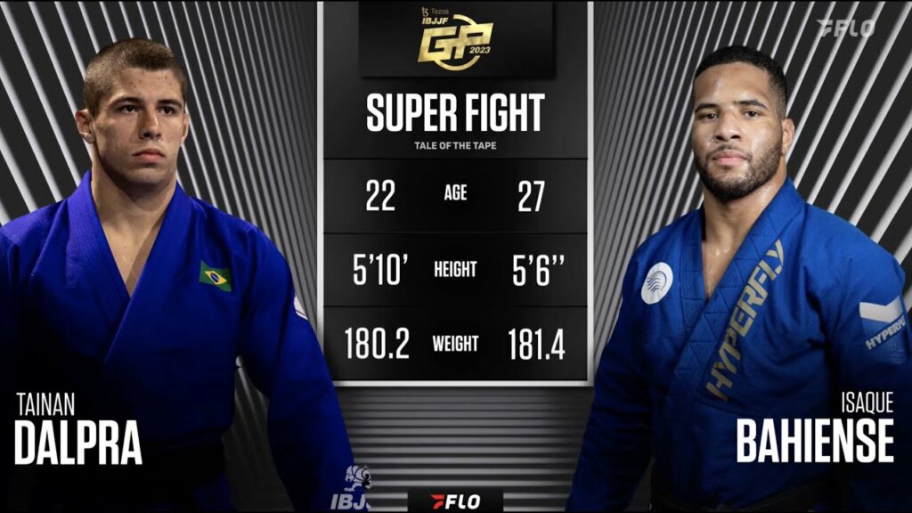 Tainan Dalpra and Isaque Bahiense Settle The Score In Superfight | 2023 Tezos IBJJF Grand Prix