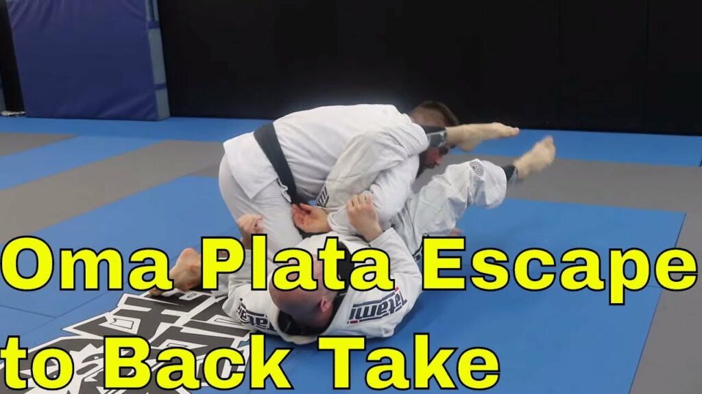 Take the Back With This Oma Plata Escape in BJJ (Rolling Clip Included)