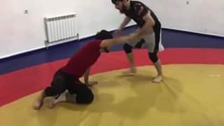 Takedown to Triangle by @avtorkhanov_bjj