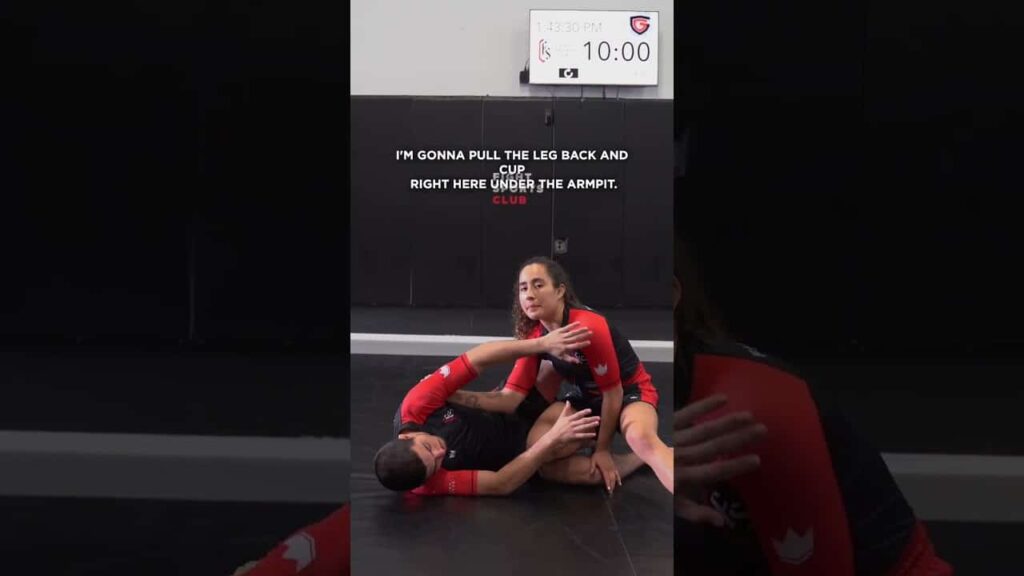 Technique of the week : Arm bar from knee cut pass💡