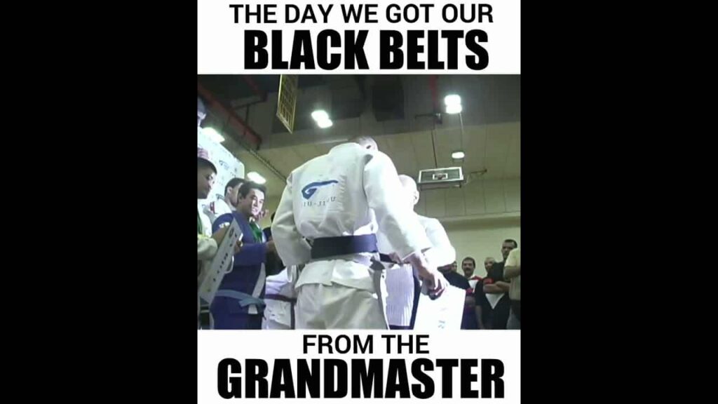 The Day We Got Our Black Belts From the Grandmaster