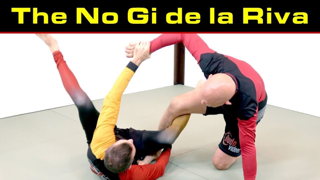 The No Gi de la Riva Guard in 50 Seconds