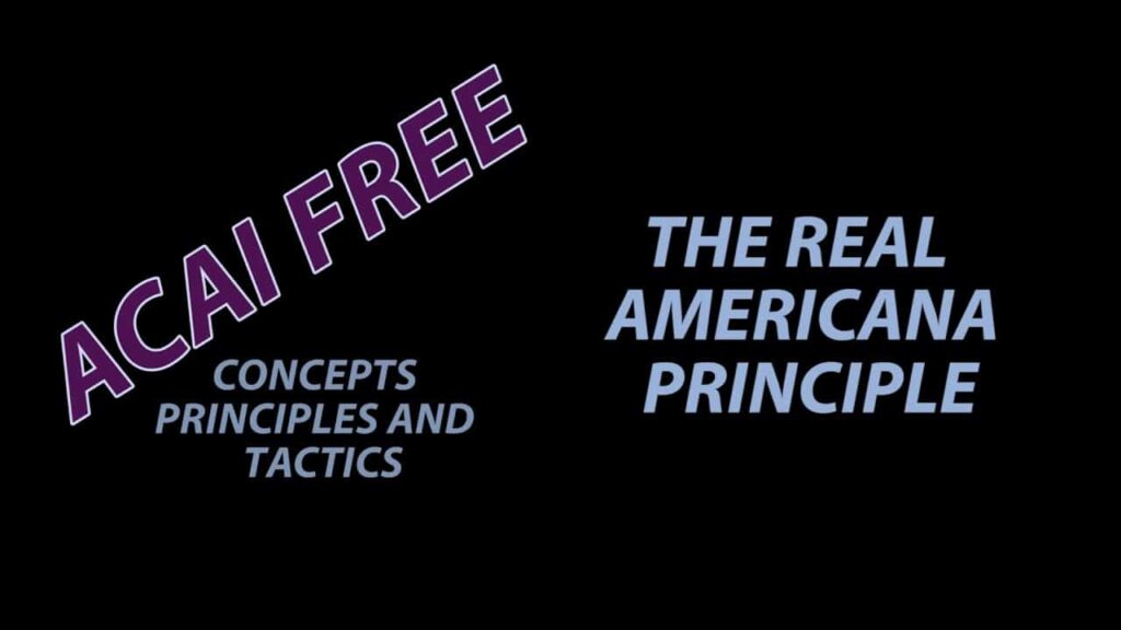 The Real America Principle - Malachy Friedman