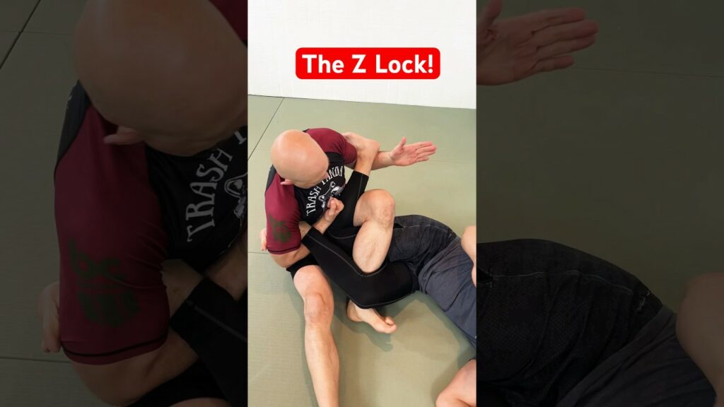 The Z lock is a powerful finish that puts horrendous sideways pressure on the knee. #nogi #leglock