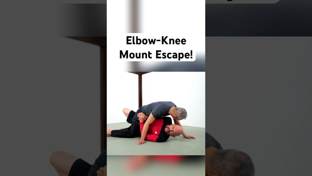 The elbow-knee escape is a great example of the tipping triangle principle. Longer video link at end