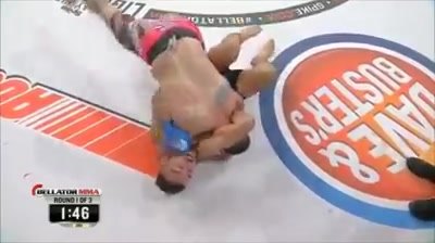 The infamous 'Von Flue Choke' when the opponent holds on to that guillotine!