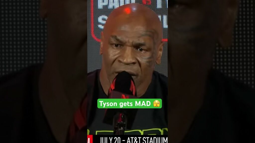 The old Mike Tyson nearly came out 😬