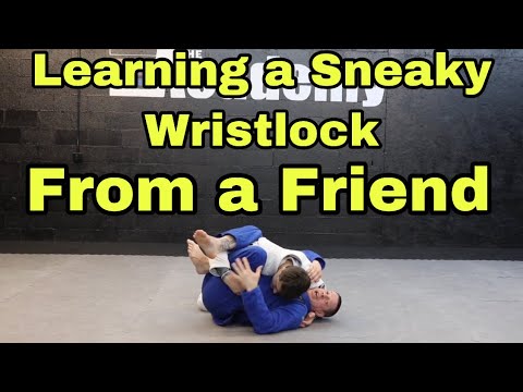 This Wrist Lock Was Pretty Sneaky! (Feat. Black belt Jason Mattherly)