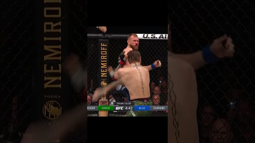 Throwback to McGregor's win over Cowboy Cerrone! 🔥 #ufc303