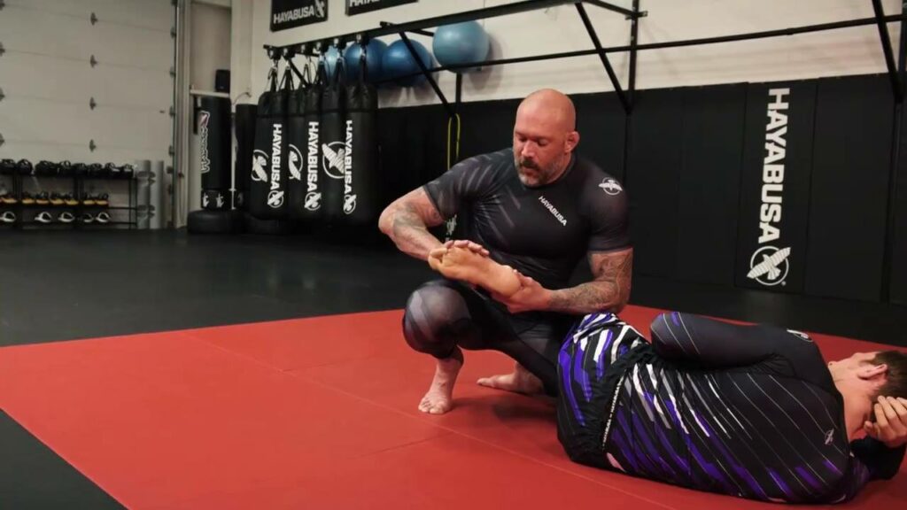 Toe Hold from closed guard