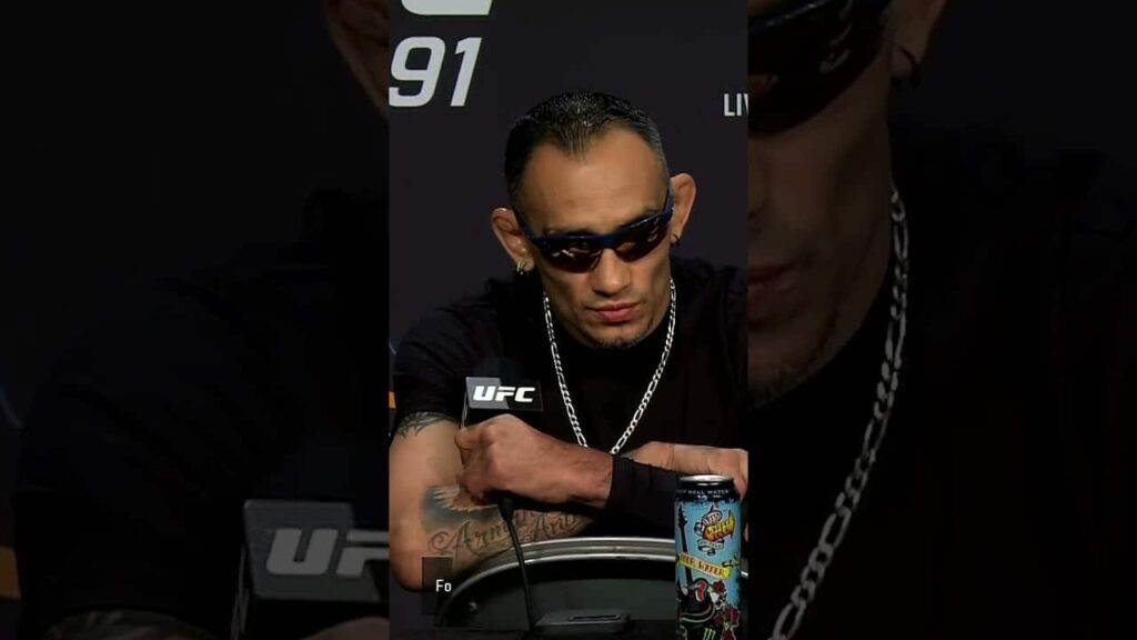 Tony Ferguson WENT THERE 😳