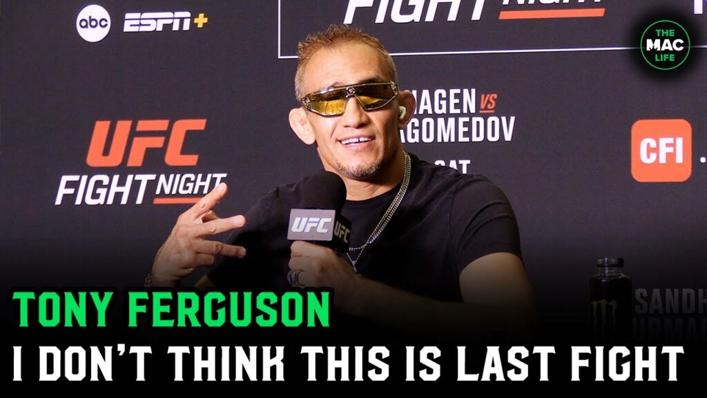 Tony Ferguson on Dana White wanting him to retire: "We want Dana to do a lot of s**t too"