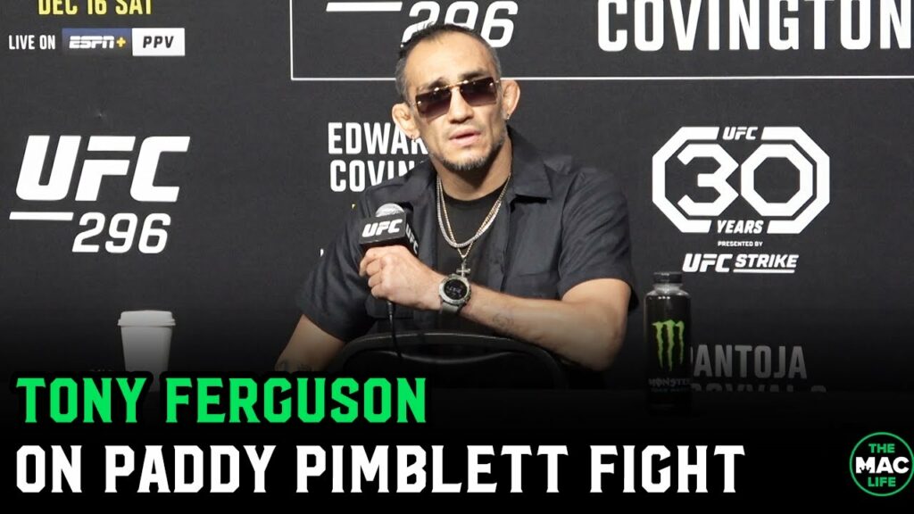 Tony Ferguson on Paddy Pimblett: “I’m gonna turn his face into a ketchup sandwich”