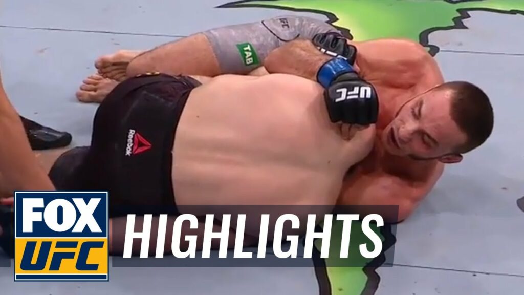 Tony Martin gets a technical submission on Jake Matthews | HIGHLIGHTS | UFC FIGHT NIGHT