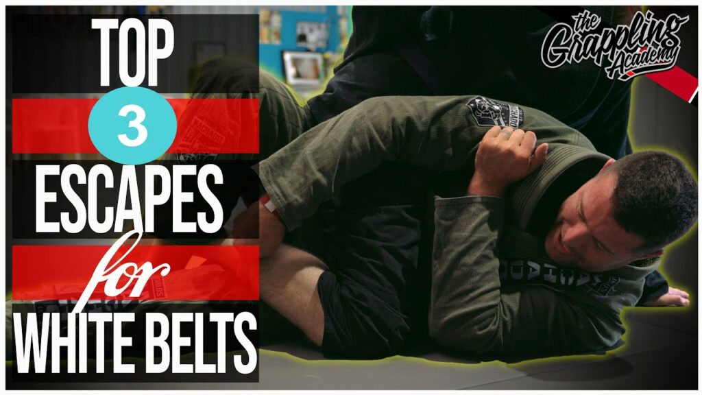 Top 3 ESCAPES For White Belts!!