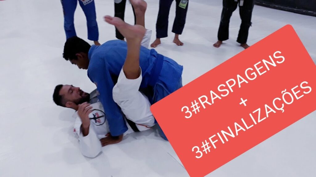 Três finalizações e três Raspagens Para Iniciantes - Jiu Jitsu Feu bjj