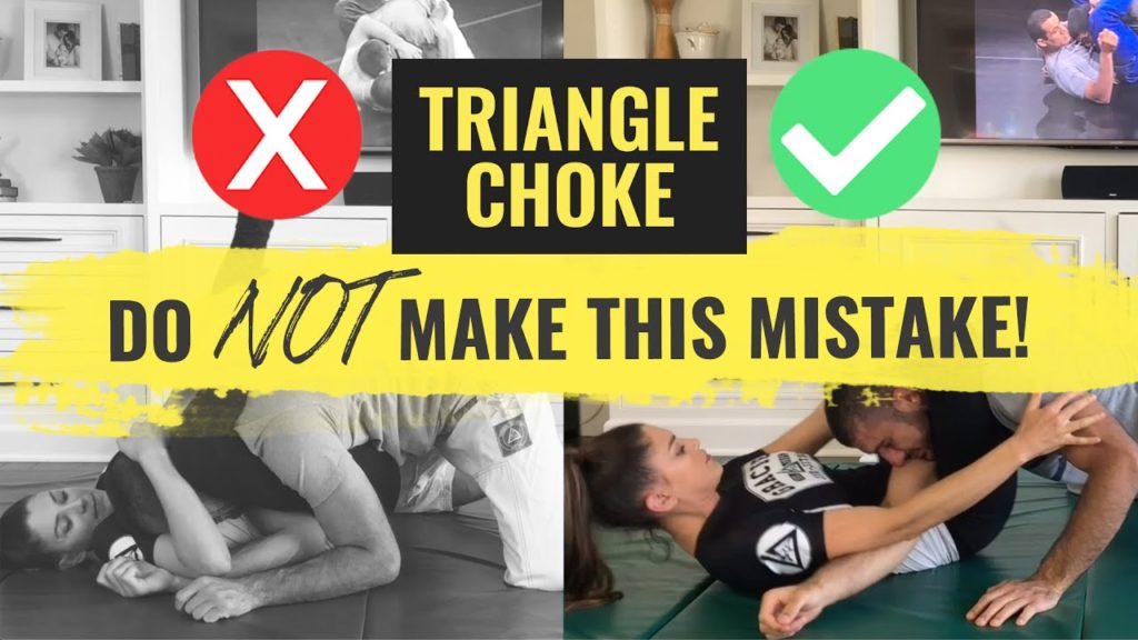 Triangle Choke - Do NOT Make This Mistake!