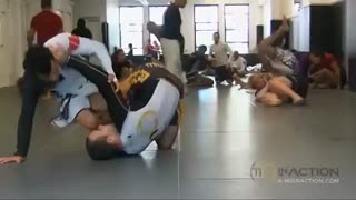 Two GOATS roling: Cobrinha and Marcelo Garcia