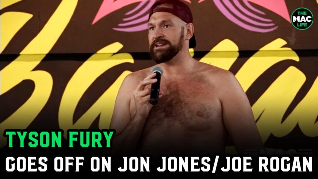 Tyson Fury blasts "s***bag" Joe Rogan: "Me and Jon Jones in a cage? Ridiculous."