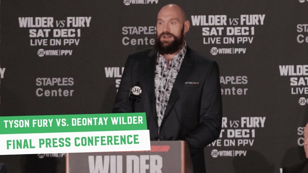 Tyson Fury vs. Deontay Wilder Final Press Conference