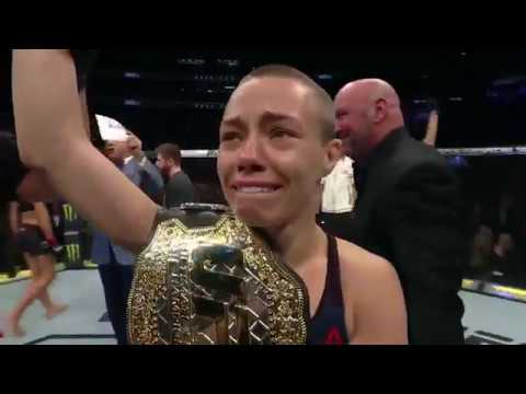 UFC 217: Rose Namajunas Octagon Interview