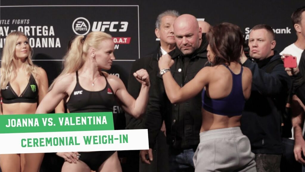 UFC 231 Ceremonial Weigh-Ins: Joanna Jedrzejczyk vs. Valentina Shevchenko