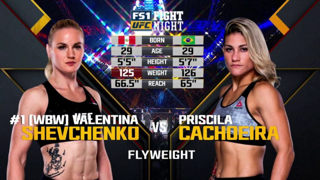 UFC 231 Free Fight: Valentina Shevchenko vs Priscila Cachoeira