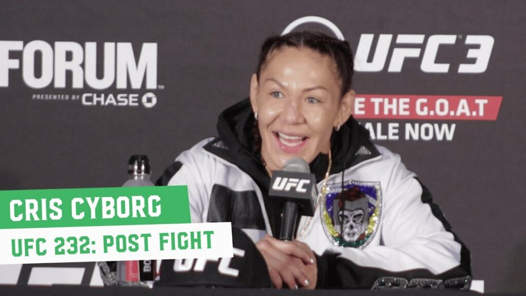 UFC 232 Post-Fight Press Conference: Cris Cyborg