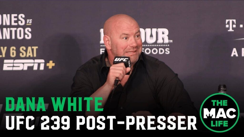 UFC 239 Post Fight Press Conference: Dana White