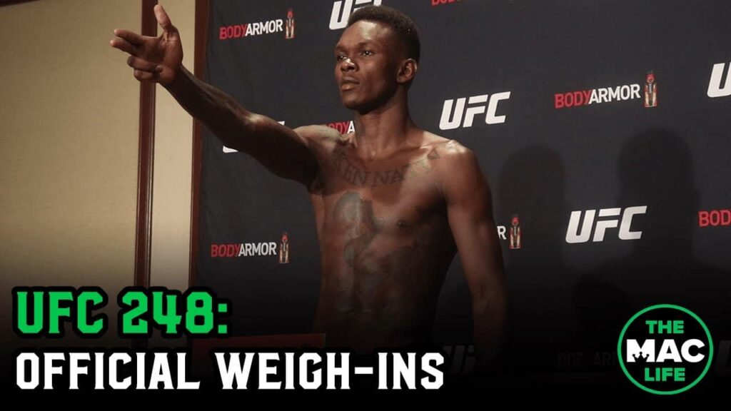 UFC 248 Official Weigh-Ins: Main Card