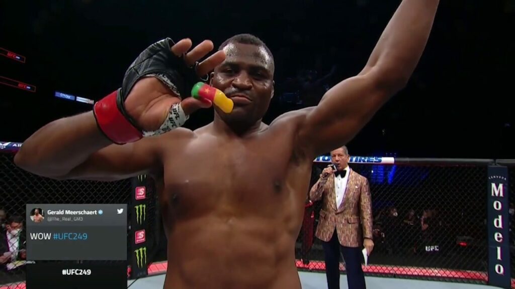 UFC 249: Francis Ngannou Octagon Interview