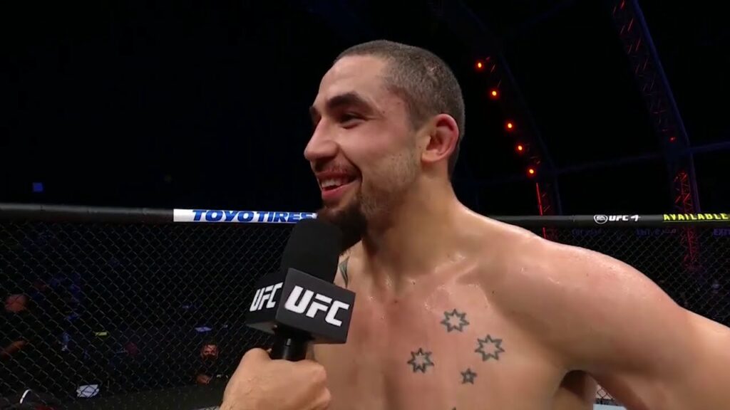 UFC 254: Robert Whittaker Octagon Interview