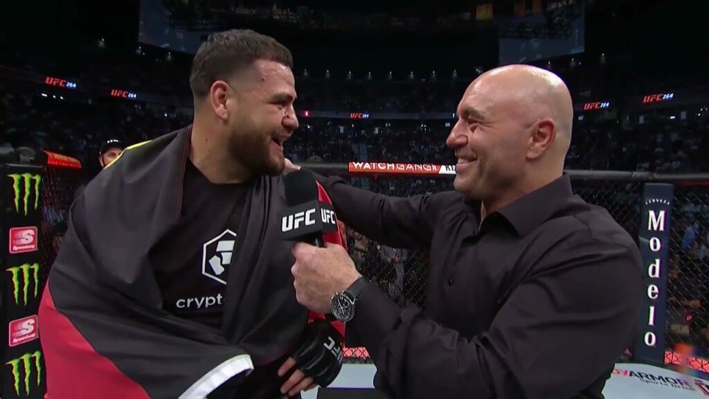 UFC 264: Tai Tuivasa Octagon Interview