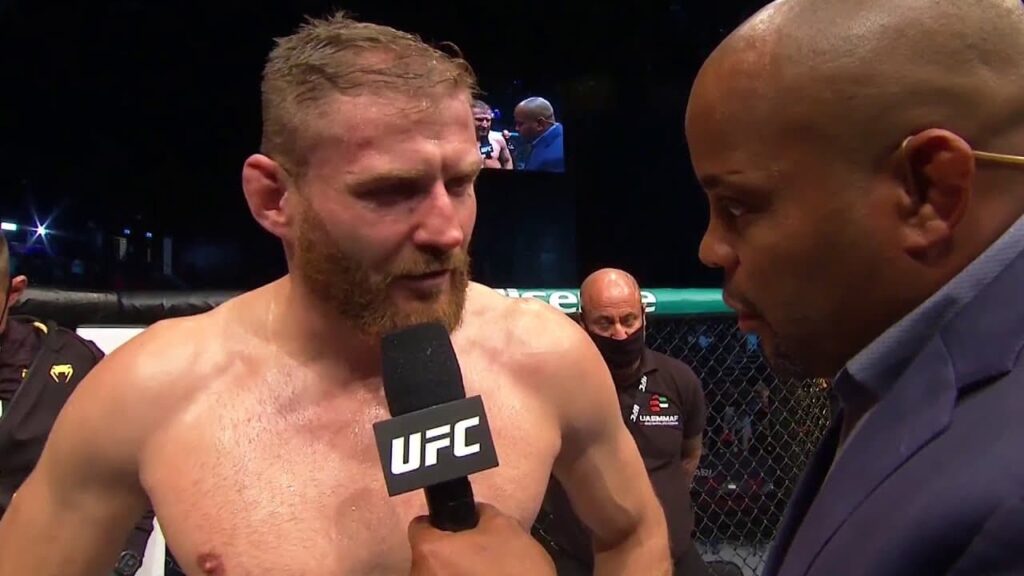 UFC 267: Jan Blachowicz Octagon Interview