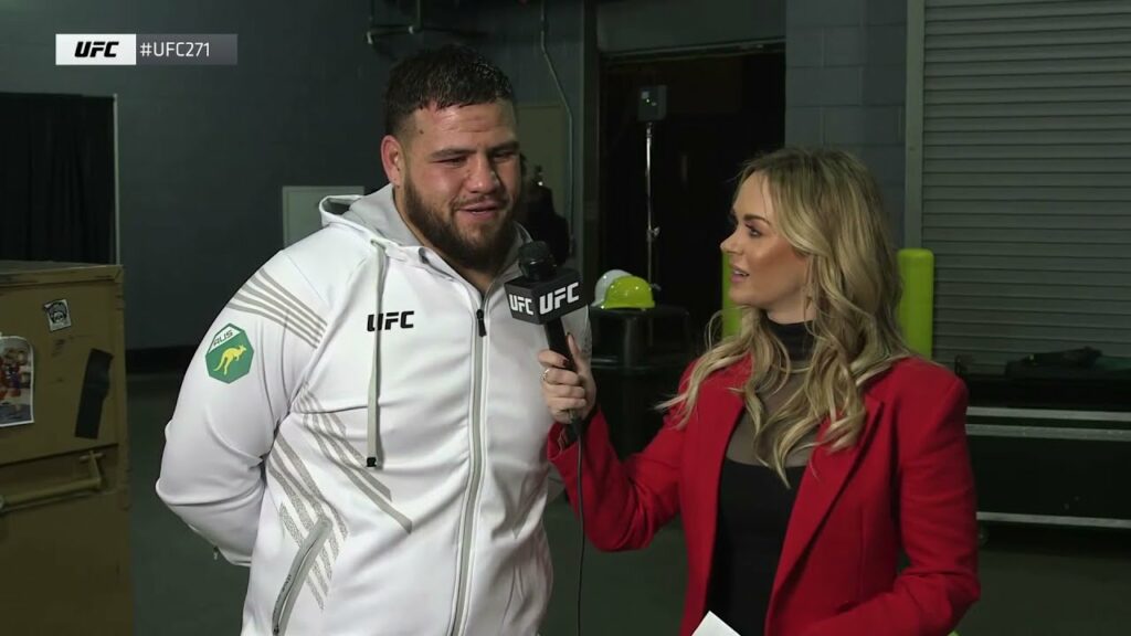 UFC 271 Quick Hits: Backstage With Tai Tuivasa