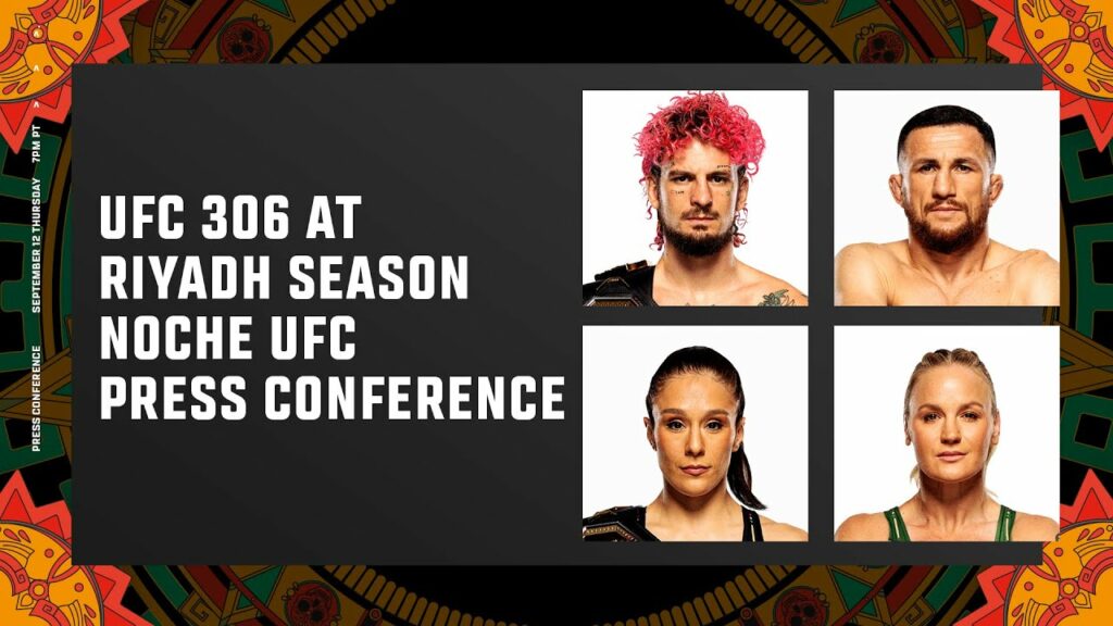 UFC 306: Pre-Fight Press Conference