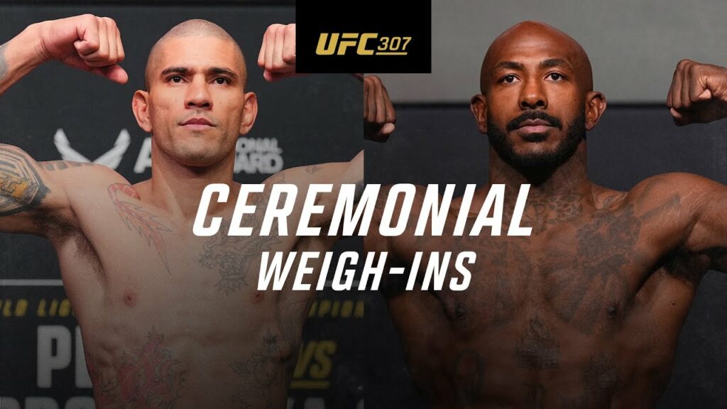 UFC 307: Ceremonial Weigh-In