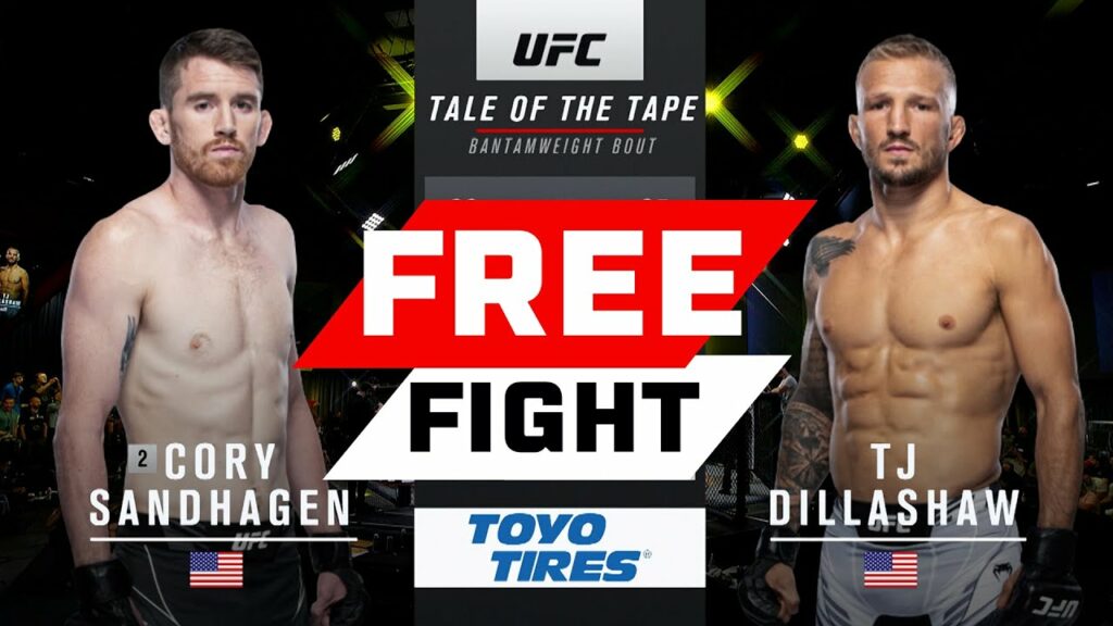 UFC APEX Banger: TJ Dillashaw vs Cory Sandhagen | FREE FIGHT