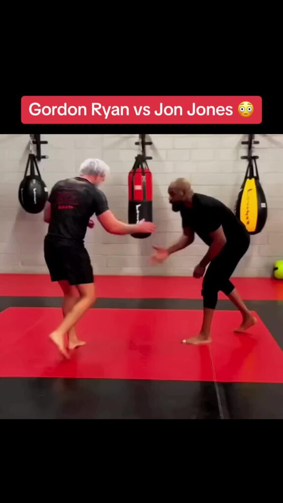 UFC Heavyweight Champion Jon Jones vs Gordon Ryan.