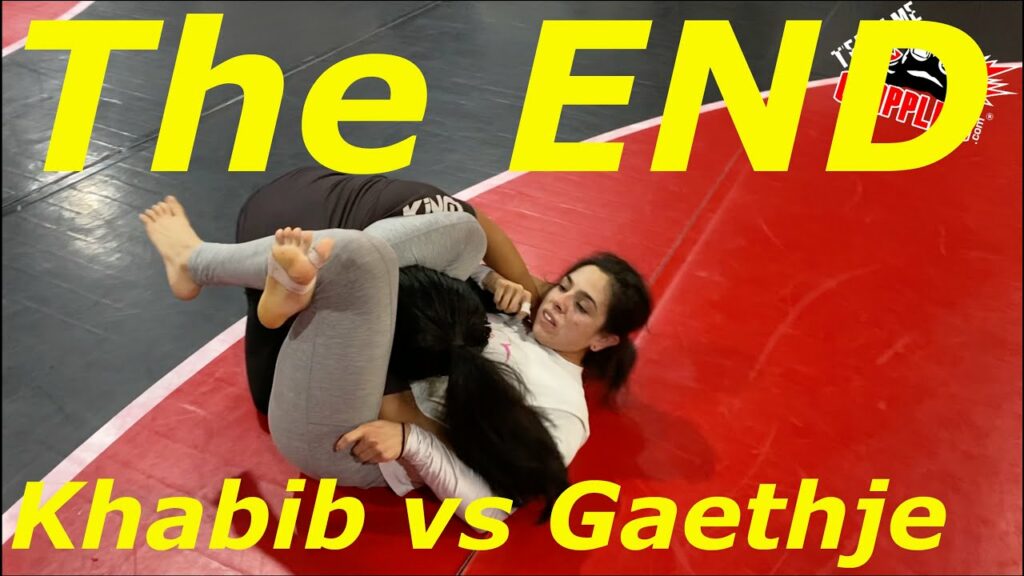 UFC Khabib VS Gaethje... End of Fight Sequence DRILLING!!